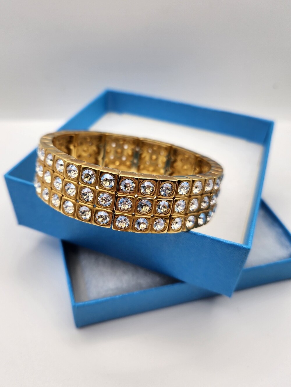 Touchstone Crystal Addison Stretch Bracelet